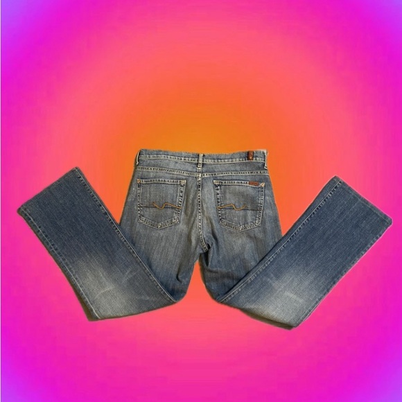 7 for all man kind boot cut jeans size 32 - Picture 2 of 9